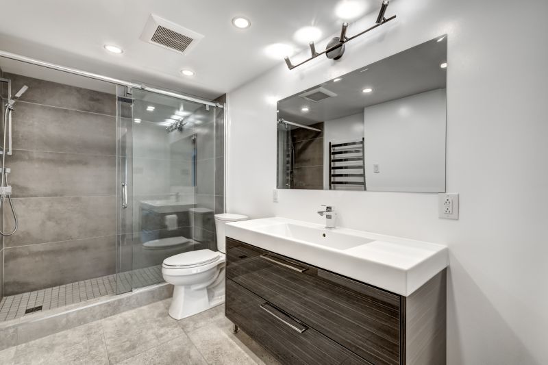 Custom Shower and Vanity Installation